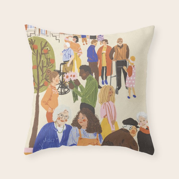 We Live Together Throw Pillow Gallery Image 6