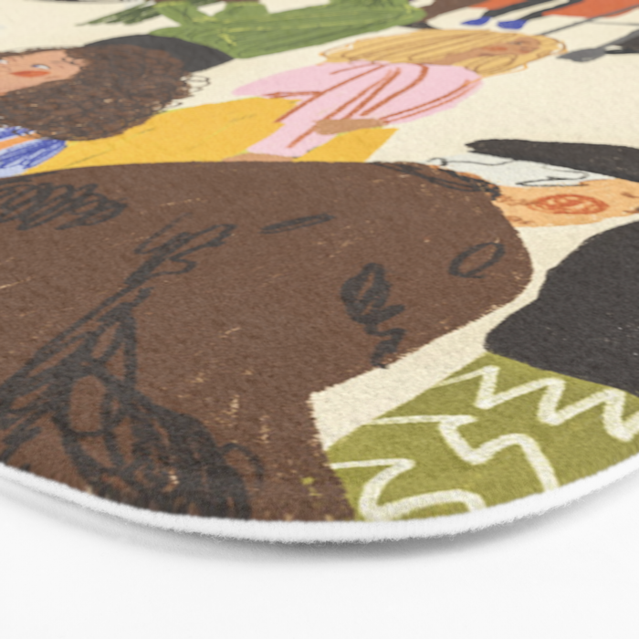 We Live Together Bath Mat Gallery Image 3