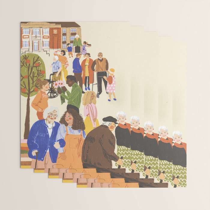We Live Together Wrapping Paper Gallery Image 3