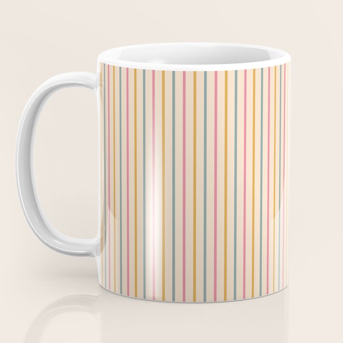 Vintage Stripes  Coffee Mug Gallery Image 3