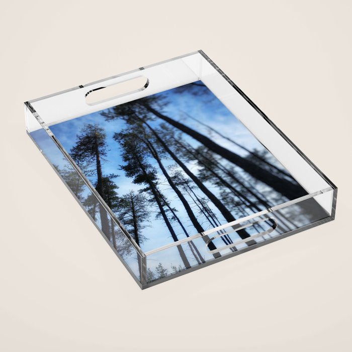Northern Pines Acrylic Tray Gallery Image 1