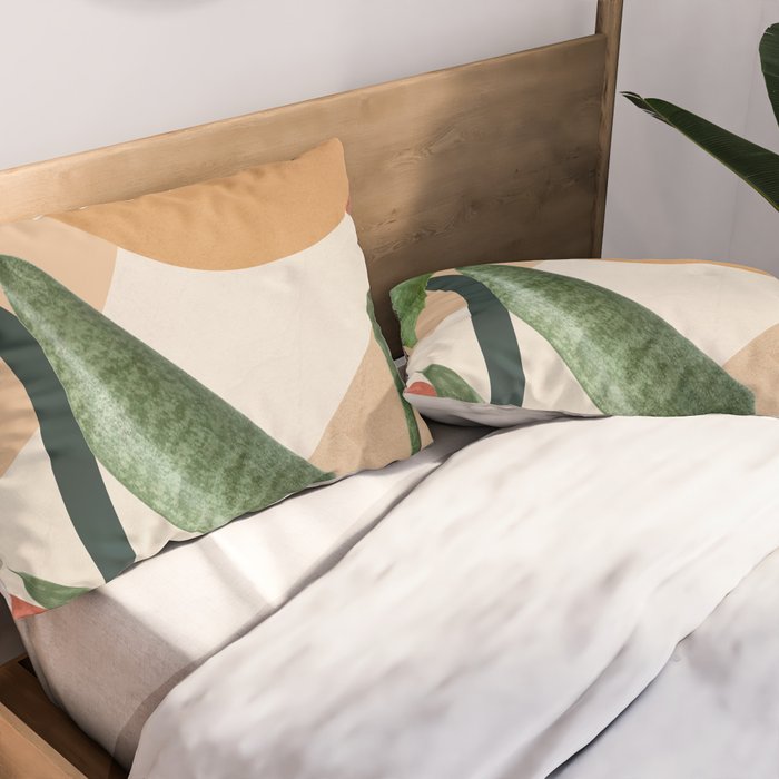 Nature Geometry 14 Pillow Sham Gallery Image 2