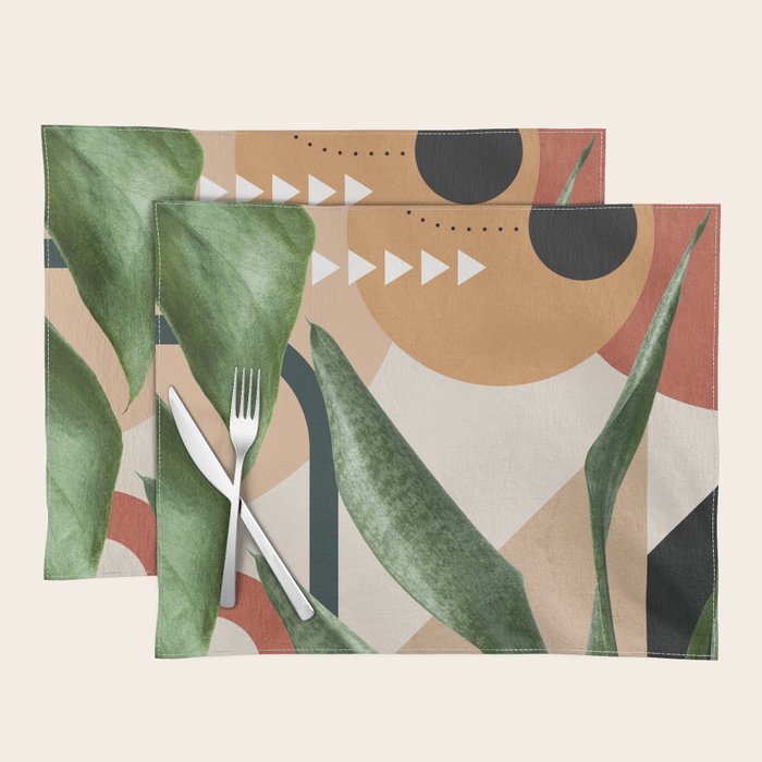 Nature Geometry 14 Placemat Gallery Image 1