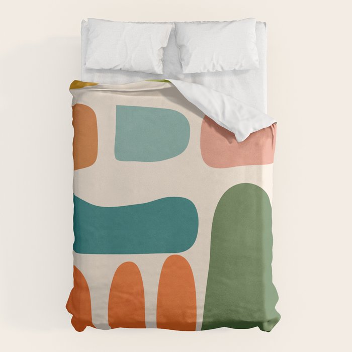 Organic Abstraction 6 Duvet Cover Gallery Image 1
