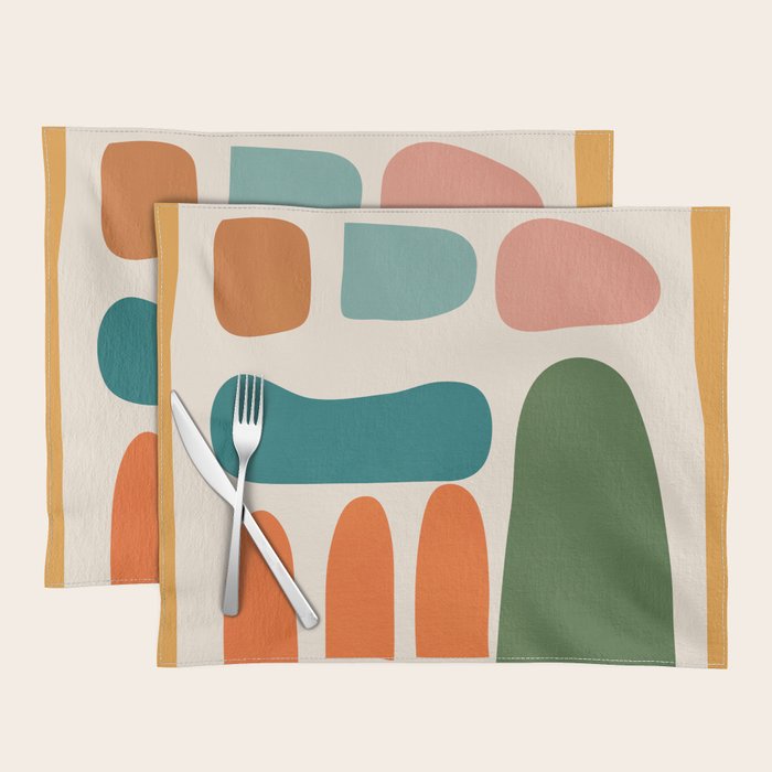 Organic Abstraction 6 Placemat Gallery Image 1
