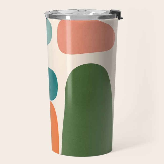 Organic Abstraction 6 Travel Mug Gallery Image 2