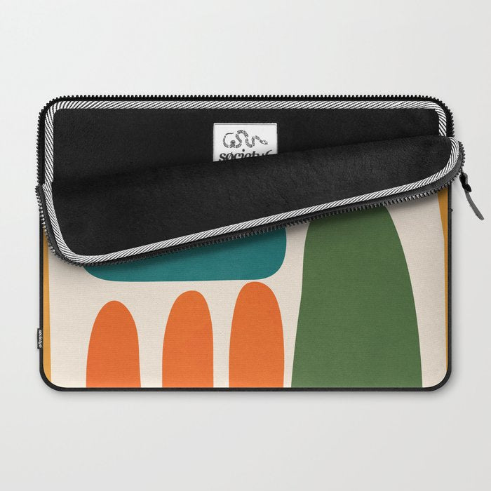Organic Abstraction 6 Laptop Sleeve Gallery Image 2