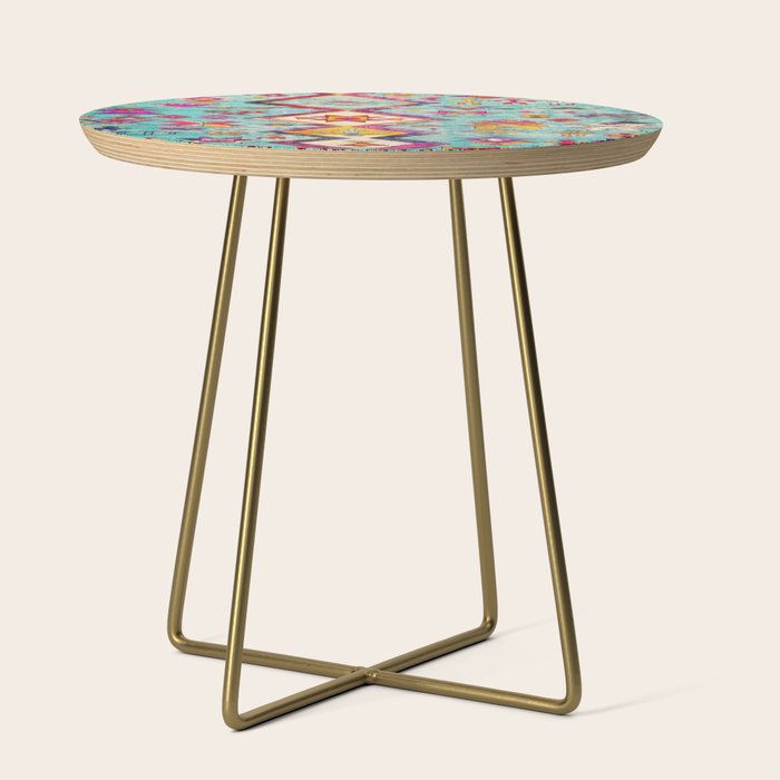 N178 - Antique Oriental Traditional Berber Bohemian Moroccan Style  Side Table Gallery Image 1