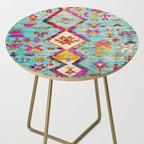 N178 - Antique Oriental Traditional Berber Bohemian Moroccan Style  Side Table Gallery Image 2