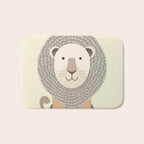 Whimsical Lion Bath Mat Gallery Image 1