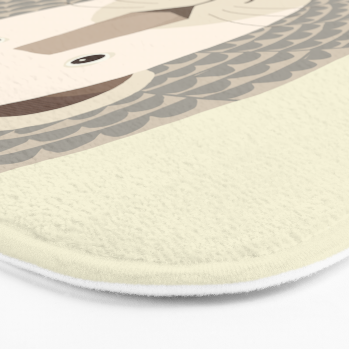 Whimsical Lion Bath Mat Gallery Image 3