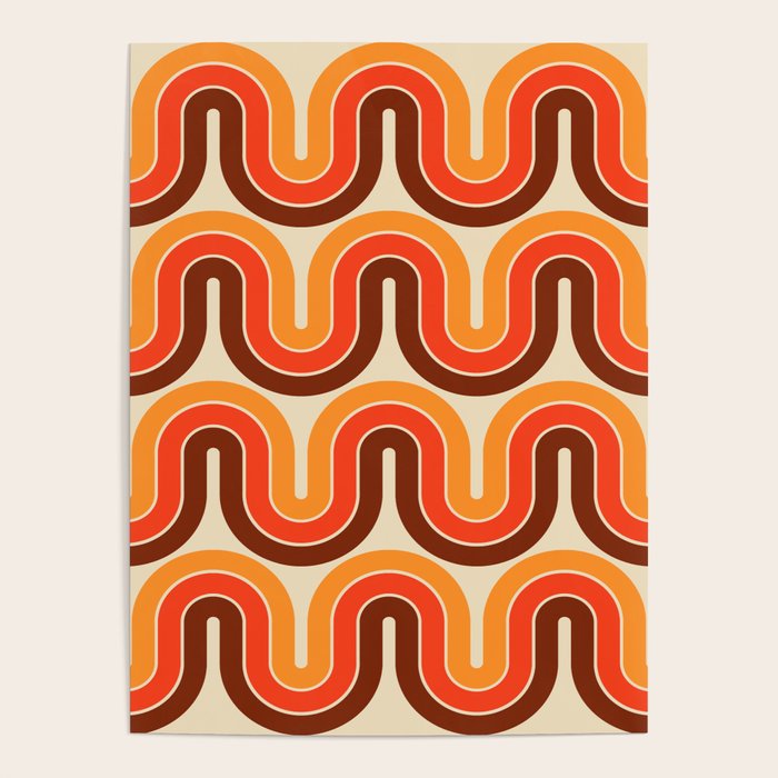 70s Retro Vintage Style 821 Autumn Poster Gallery Image 1