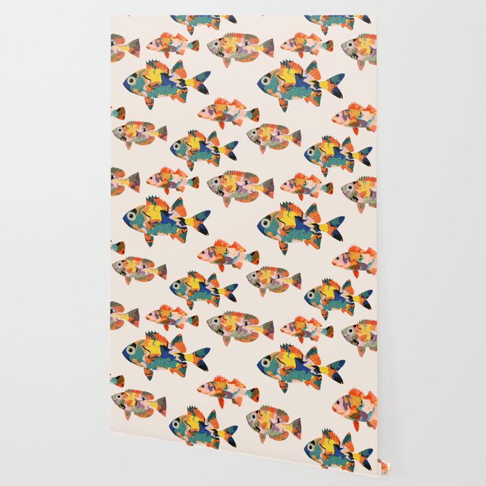 Fish collage Wallpaper Gallery Image 2