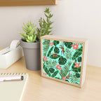 Tropical Garden - Mint Mini Art Print Gallery Image 2