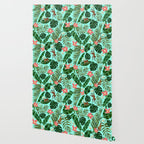Tropical Garden - Mint Wallpaper Gallery Image 2