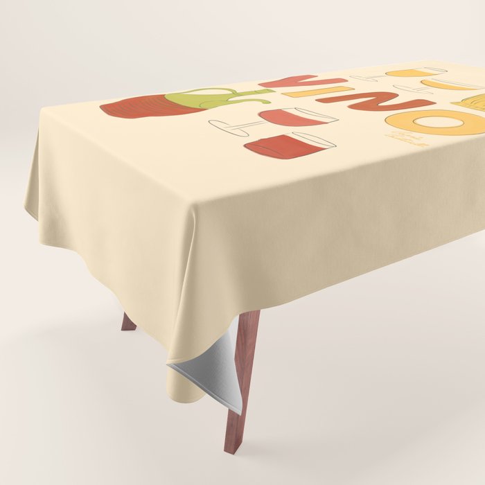 Vino Italian Wine Tablecloth Gallery Image 1