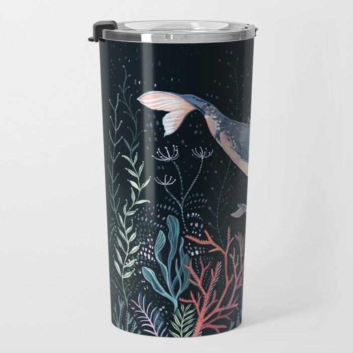Whales and Coral Travel Mug Gallery Image 3