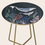 Whales and Coral Side Table Gallery Image 2