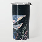 Whales and Coral Travel Mug Gallery Image 2