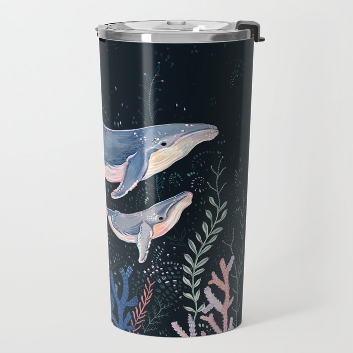 Whales and Coral Travel Mug Gallery Image 2