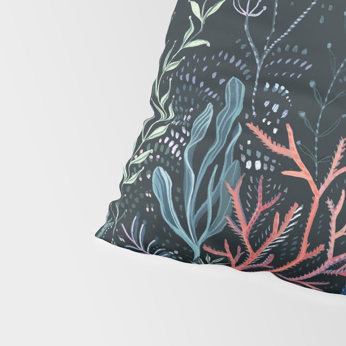 Whales and Coral Pillow Sham Gallery Image 4