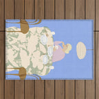 Lunch Outdoor Rug Gallery Image 1