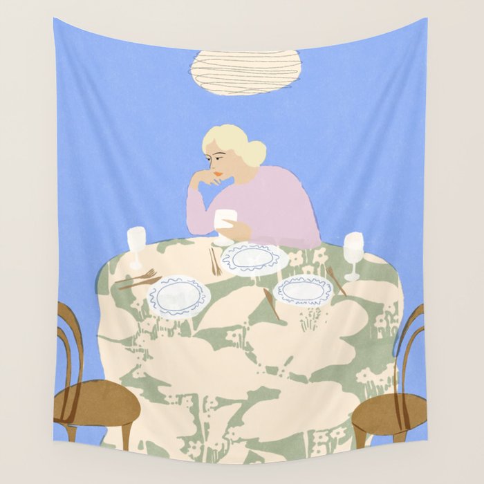 Lunch Wall Tapestry Gallery Image 4
