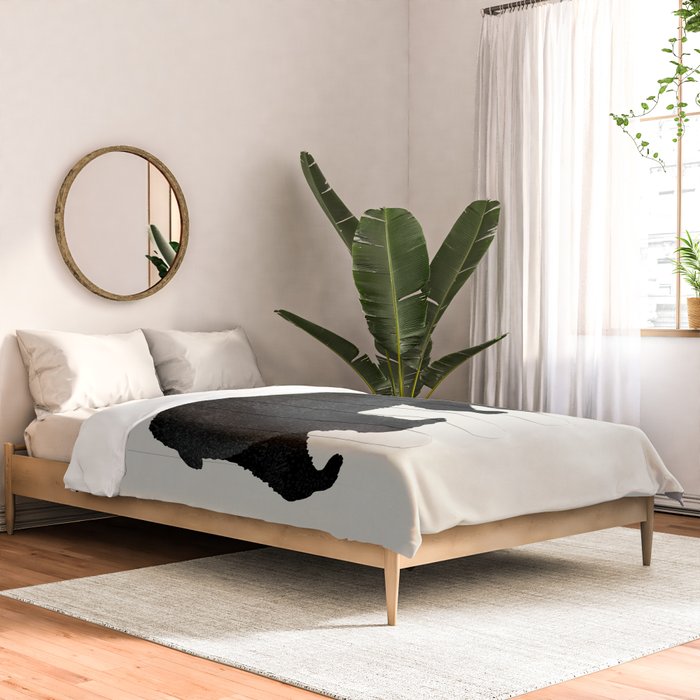 Black Bear Ursus Americanus Comforter Gallery Image 2