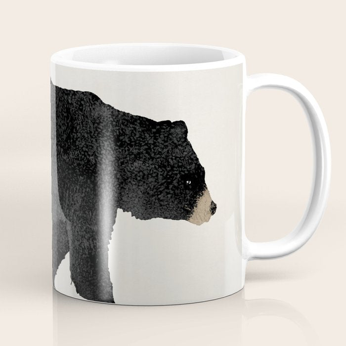 Black Bear Ursus Americanus Coffee Mug Gallery Image 1