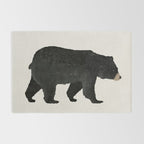 Black Bear Ursus Americanus Rug Gallery Image 2