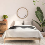 Black Bear Ursus Americanus Comforter Gallery Image 3