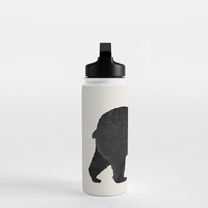 Black Bear Ursus Americanus Water Bottle Gallery Image 3