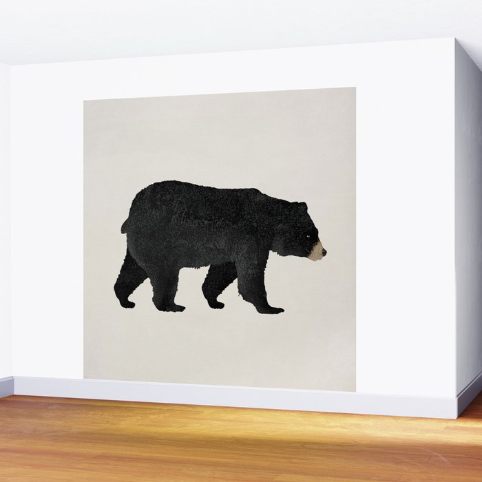 Black Bear Ursus Americanus Wall Mural Gallery Image 2