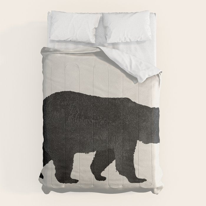 Black Bear Ursus Americanus Comforter Gallery Image 1