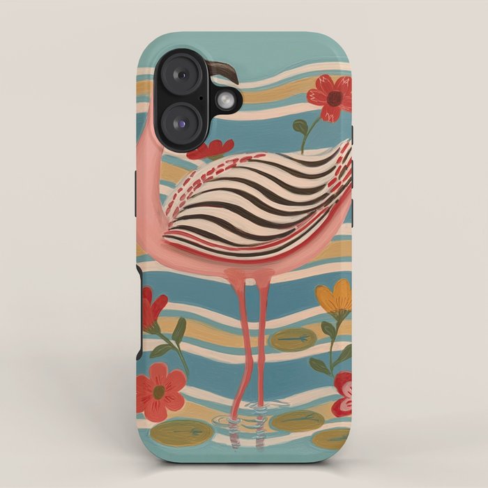 Pink Flamingo iPhone Case Gallery Image 1