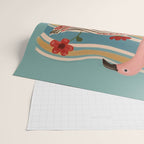 Pink Flamingo Wrapping Paper Gallery Image 2