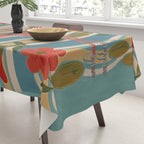 Pink Flamingo Tablecloth Gallery Image 3