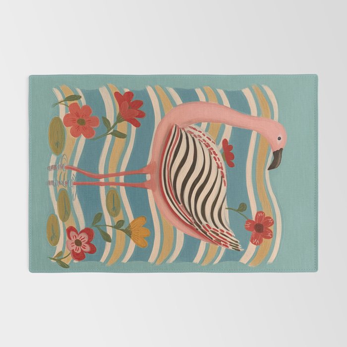 Pink Flamingo Rug Gallery Image 2