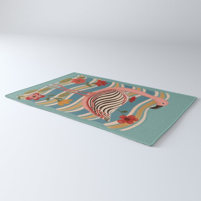 Pink Flamingo Rug Gallery Image 3