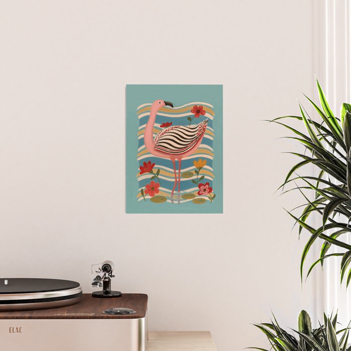 Pink Flamingo Poster Gallery Image 2