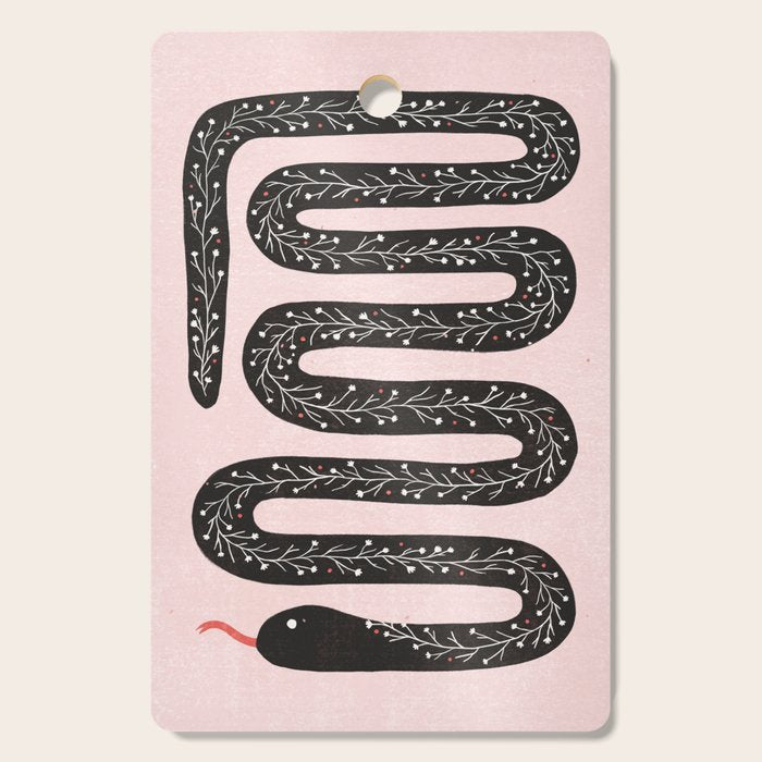Flower Snake Cutting Board Gallery Image 1