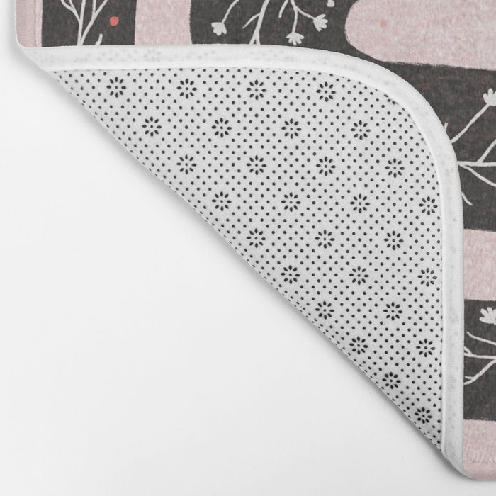 Flower Snake Bath Mat Gallery Image 2