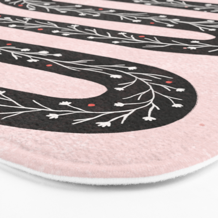 Flower Snake Bath Mat Gallery Image 3
