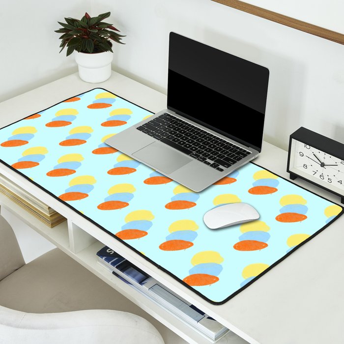 Retro Bubblegum Desk Mat Gallery Image 2