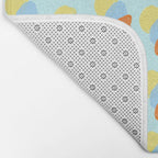 Retro Bubblegum Bath Mat Gallery Image 2