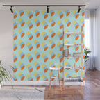 Retro Bubblegum Wall Mural Gallery Image 1