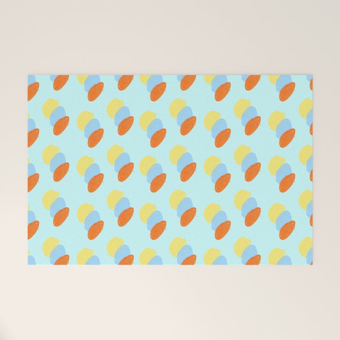 Retro Bubblegum Welcome Mat Gallery Image 1