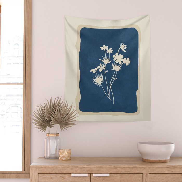 Leaf Design 26 Wall Tapestry Gallery Image 2
