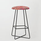 Traditional Moroccan Berber Rug Design Stool Gallery Image 1