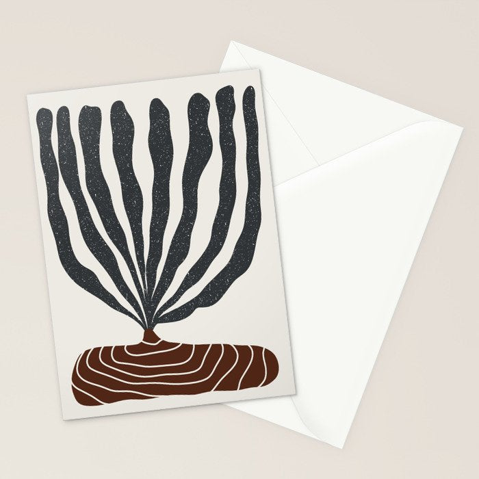 Modern Vase #2 Stationery Card Gallery Image 2
